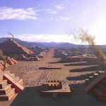 Sometime around 100 ВС, twenty-eight miles from where today we find Mexico City, construction began on the spectacular city of Teotihuacan