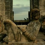 Chac Mool. Temple of the Warriors. Chichen Itza