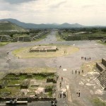 Pyramid of the Sun, Avenue of the Dead. Teotihuacan, Mexico